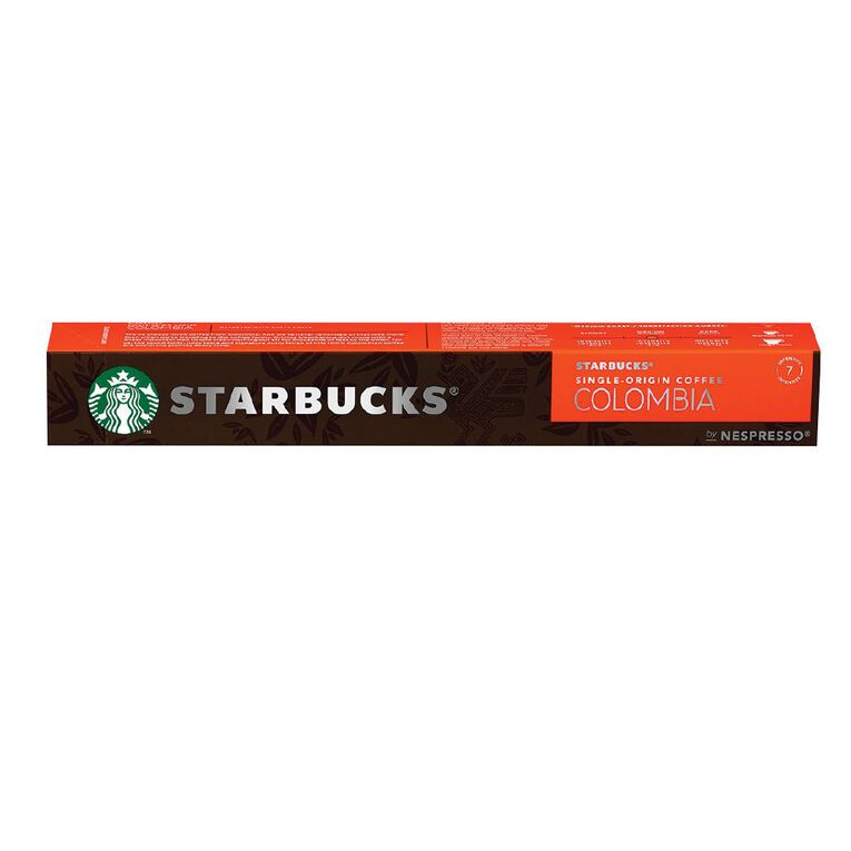 Starbucks by Nespresso Coffee Original Colombia Capsules 12 Pack 57g