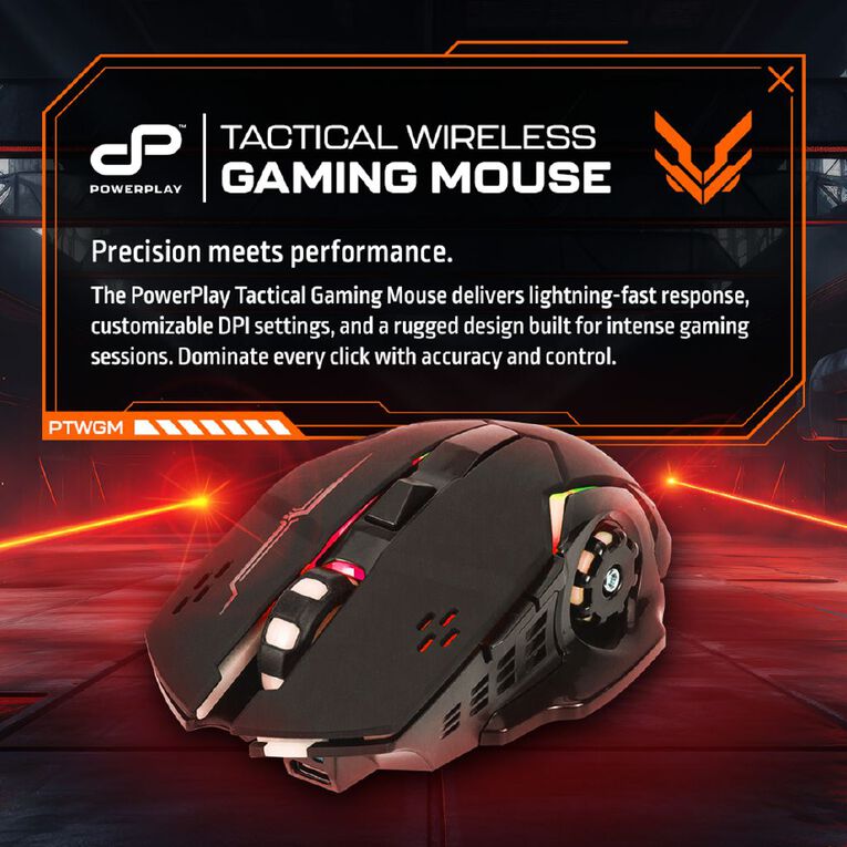 PowerPlay Tactical Wireless Gaming Mouse