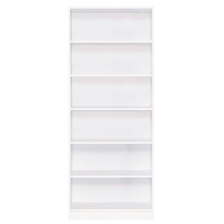 Workspace Soho 6 Tier Bookcase White