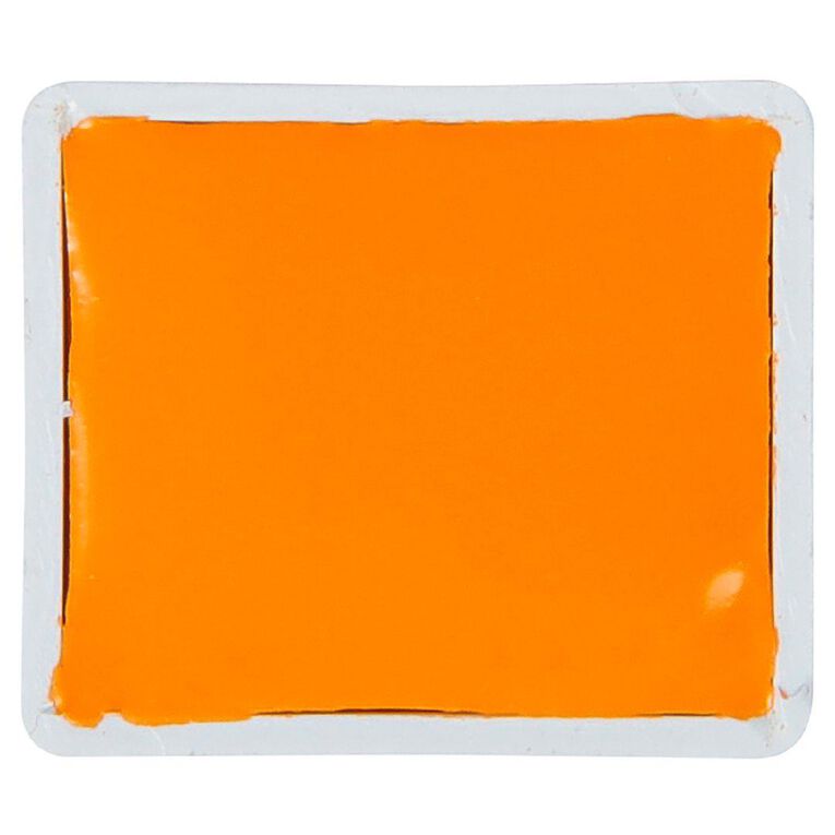 BLOCKX Watercolour Half Pan S3 312 Cadmium Yellow Orange