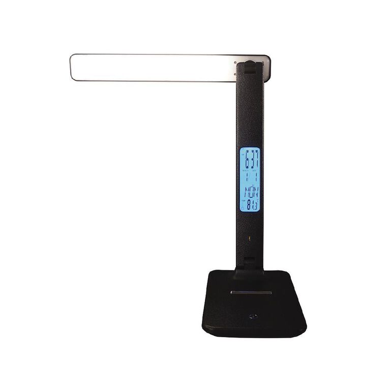 Living & Co Digital LED Desk Lamp Black
