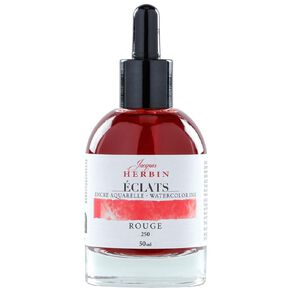 Jacques Herbin Eclats Watercolour Ink 250 Red 50ml