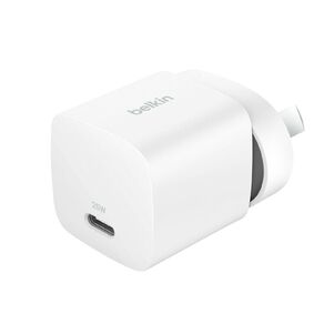 Belkin Boostcharge Single USB-C Wall Charger 25W White