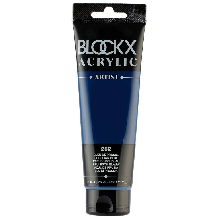 BLOCKX Acrylic Tube Prussian Blue 120ml