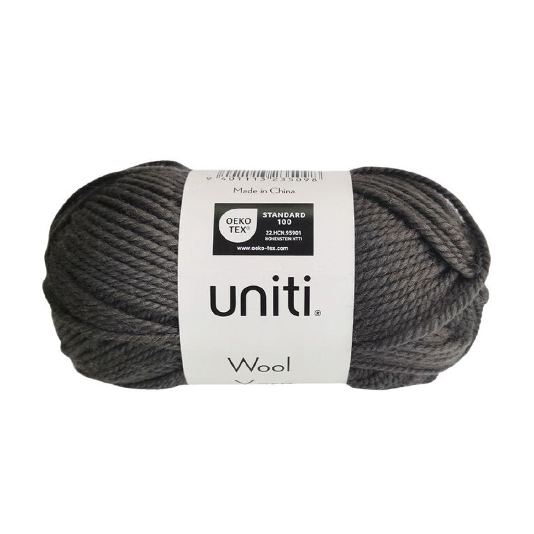 Uniti Wool Yarn Grey 50g