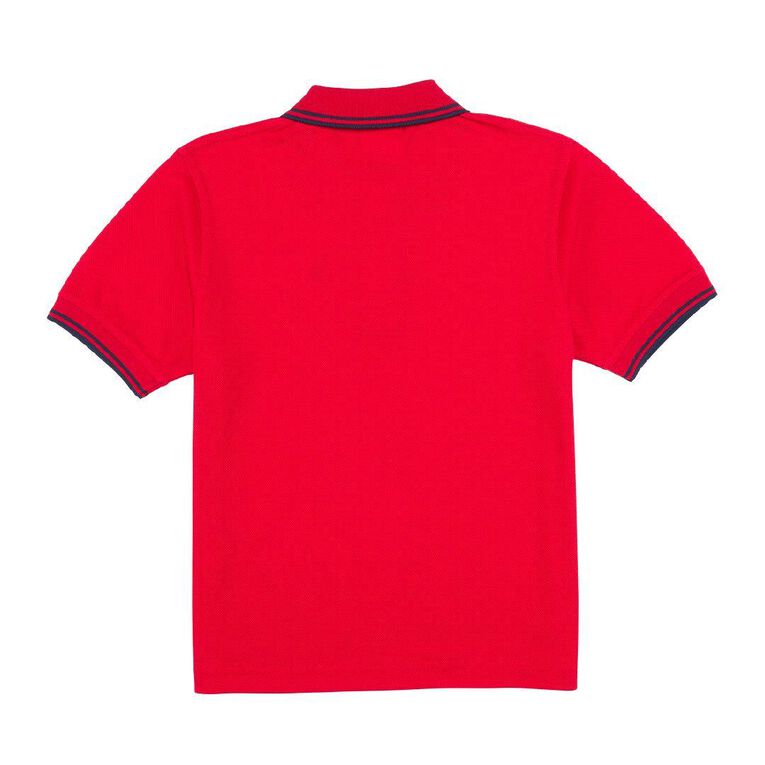 Schooltex Putaruru Contrast Polo With Embroidery