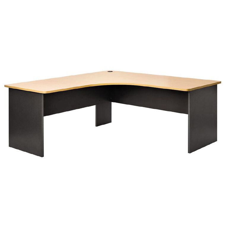 Jasper J Emerge Workstation 1800 x 750 Beech/Ironstone