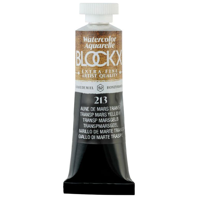 BLOCKX Watercolour Tube 15ml S2 213 Transparent Mars Yellow Yellow