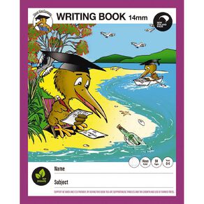Clever Kiwi My Writing Book 1 14mm 34 Leaf Multi-Coloured