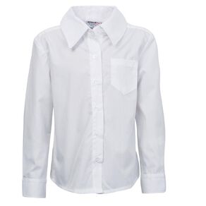 Schooltex Girls' Button Neck School Blouse