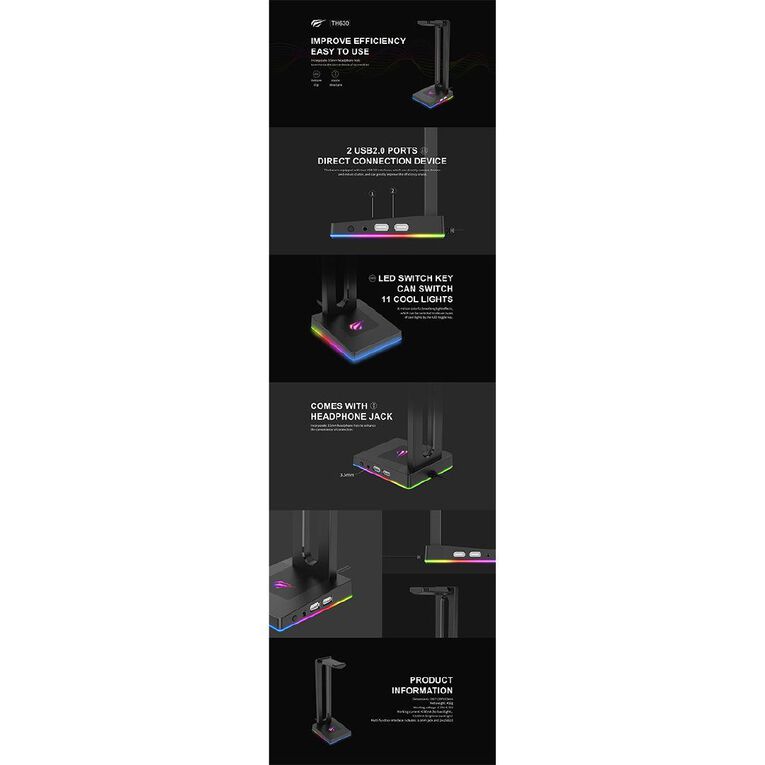 Gamenote Holder TH630 Headset