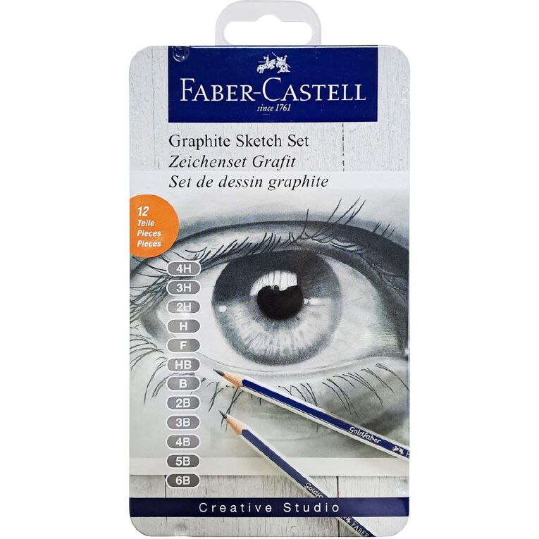 Faber-Castell Goldfaber Studio Pencil Tin of 12