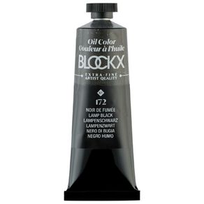 BLOCKX Oil Tube 35ml S1 172 Lamp Black Black