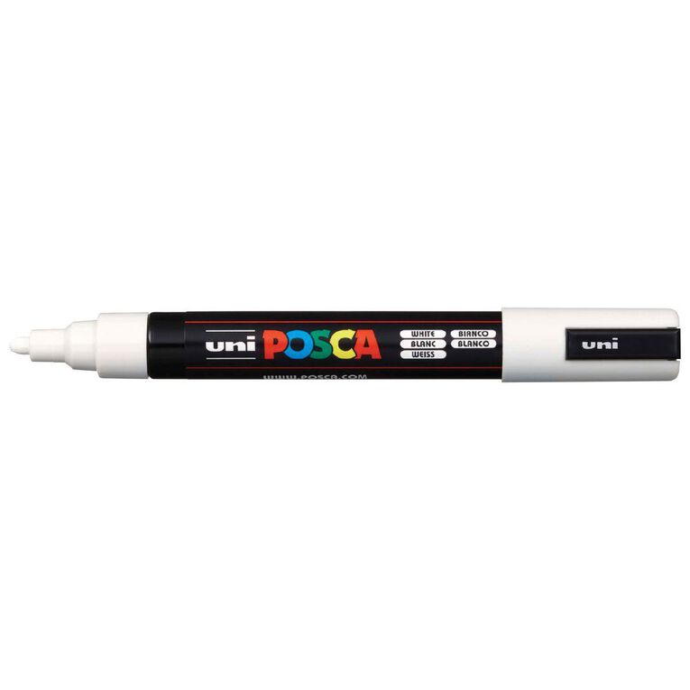 Uni Posca Marker 1.8-2.5mm Medium White