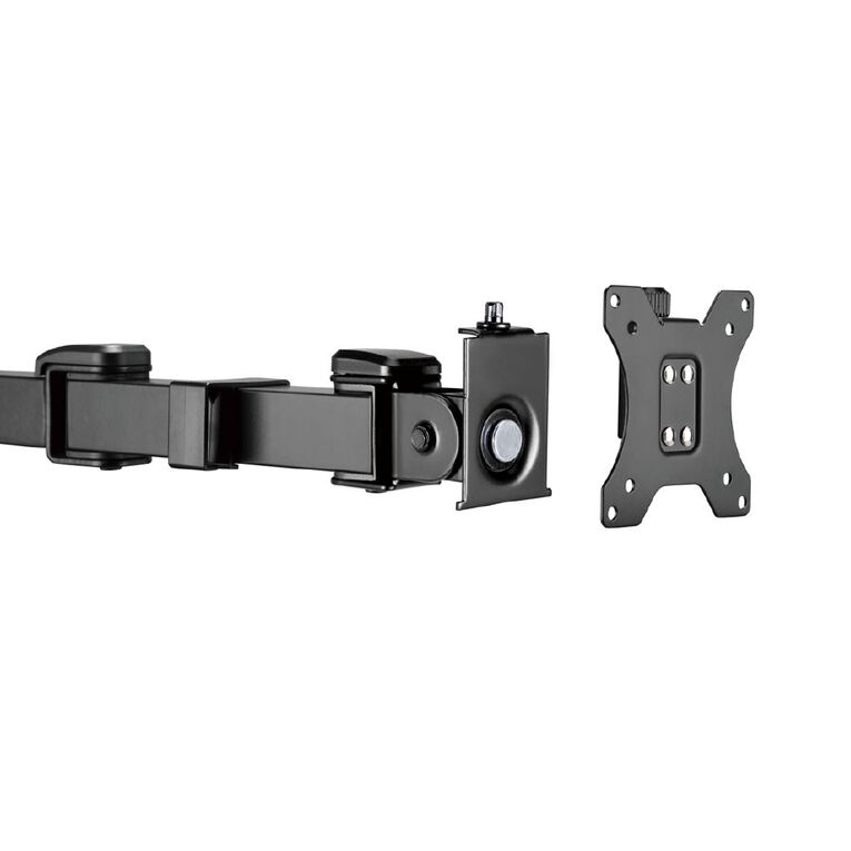 Bracom Dual Monitor Steel Articulating Monitor Arm Black