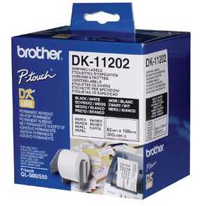 Brother Label Tape Dk11202 62mm x 100mm