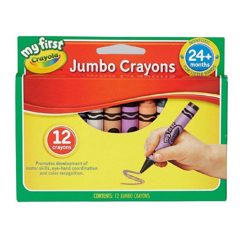 Crayola My First Crayons 12 Pack Assorted 12 Pack