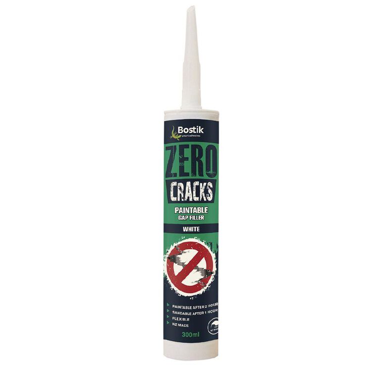 Bostik Zero Cracks White Cartridge 300ml