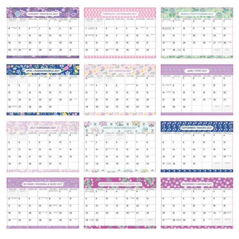 WS 2027 Monthly Magnetic Planner