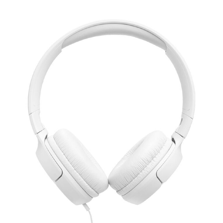 JBL Tune 520C USB-C Wired On-Ear Headphones White