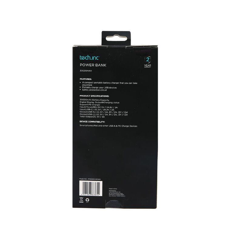 Tech.Inc 30000mAh Powerbank
