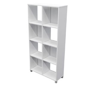 Zealand 8 Cube Cubby White White