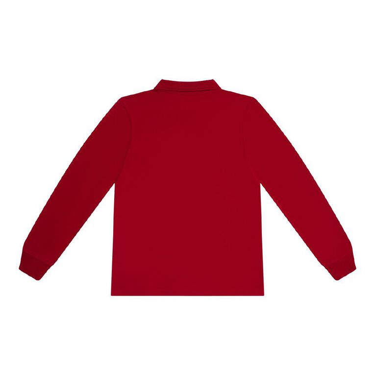 Schooltex Avonhead Long Sleeve Polo With Embroidery