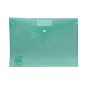 WS Document Envelope Single Dome Mint A4