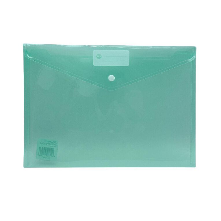 WS Document Envelope Single Dome Mint A4