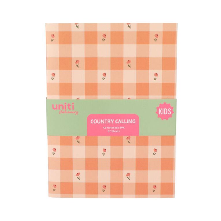 Uniti Kids Country Calling A6 Notebook Set