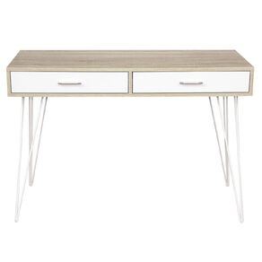 Workspace Metro II Desk Oak