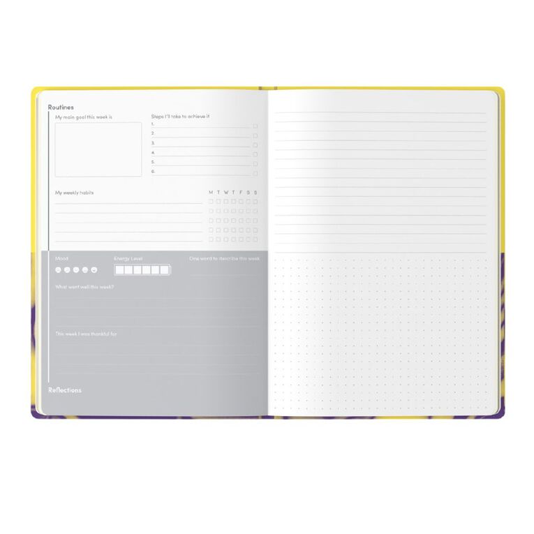 Jumble & Co Wellness Journal Routines & Reflections A5