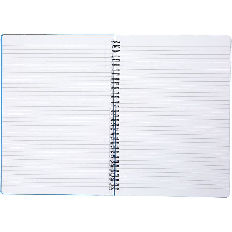 WS Notebook PP Wiro 200 Pages Soft Cover Blue Mid A4