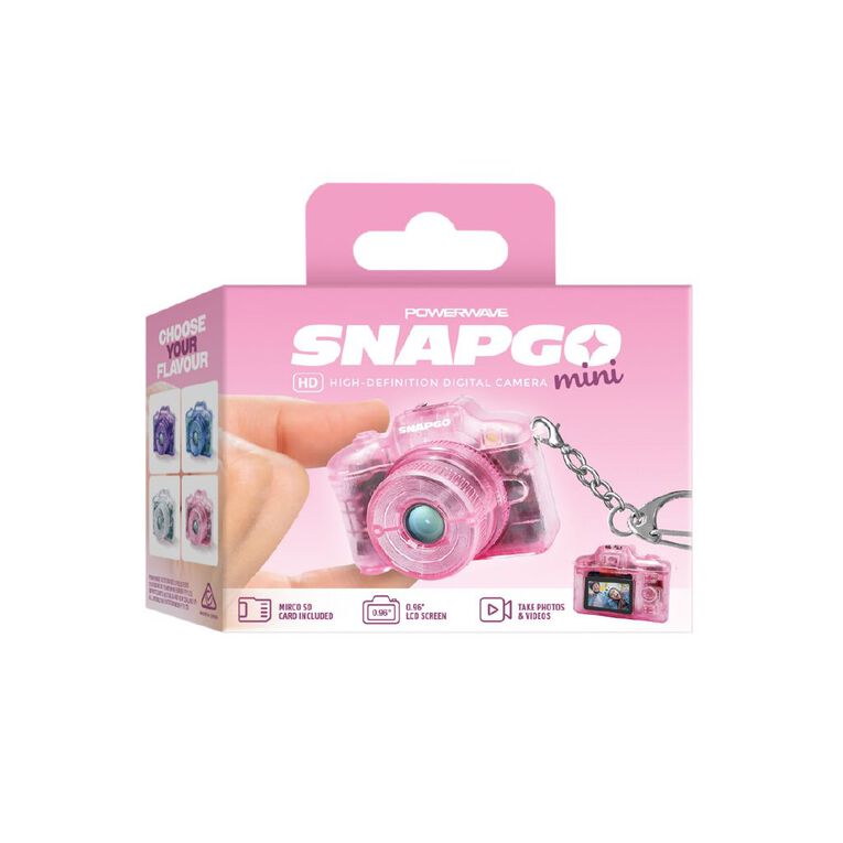 PowerWave SnapGo Mini Flamingo Pink