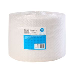 WS Bubble Wrap Roll 300mm x 50m