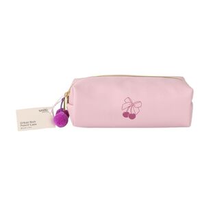 Uniti Stationery Urban Noir Cherry & Bow Pencil Case