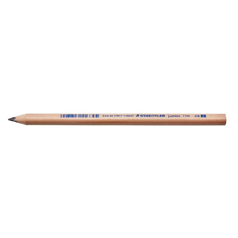 Staedtler Jumbo 119N Triangular Graphite HB Pencil 12 Pack