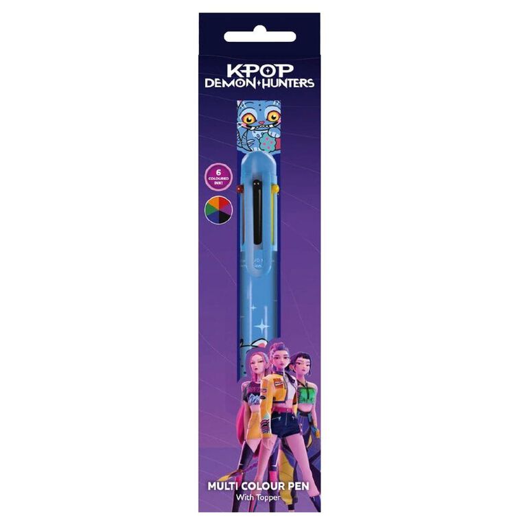 KPop Demon Hunters Derpy Multi-Colour Pen