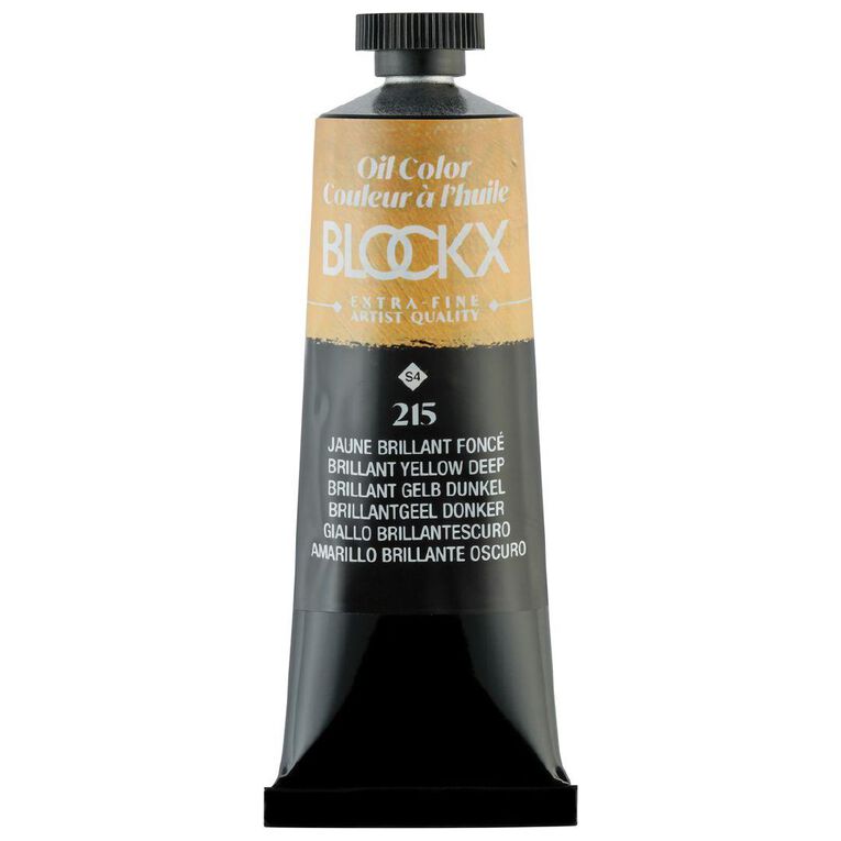 BLOCKX Oil Tube 35ml S4 215 Brilliant Deep Yellow
