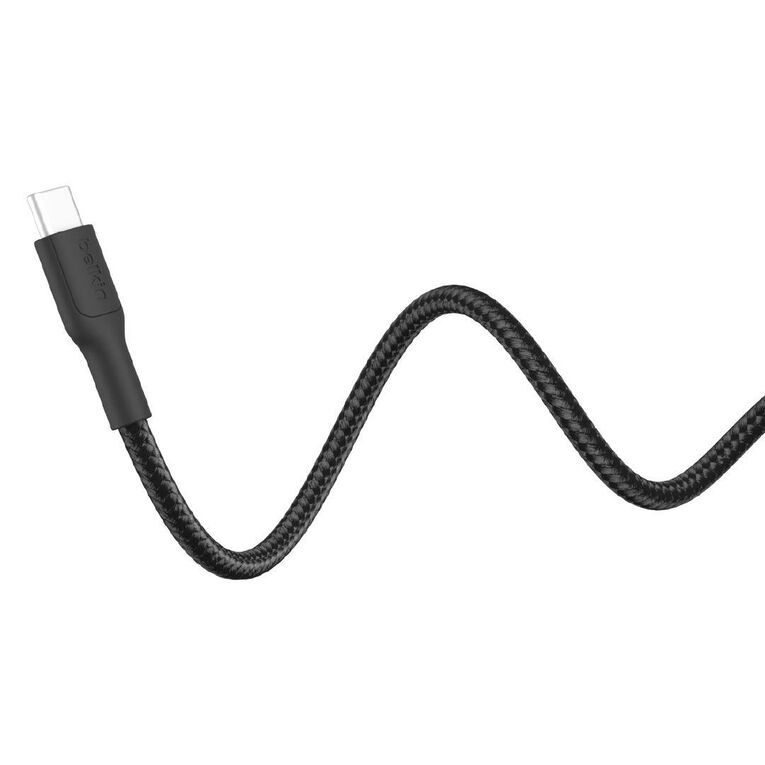 Belkin BoostCharge Pro USB-C Braided Cable Lightning Connector 2m Black