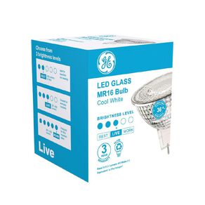 General Electric GU5.3 LED MR16 Reflector 4W Cool White Light Bulb