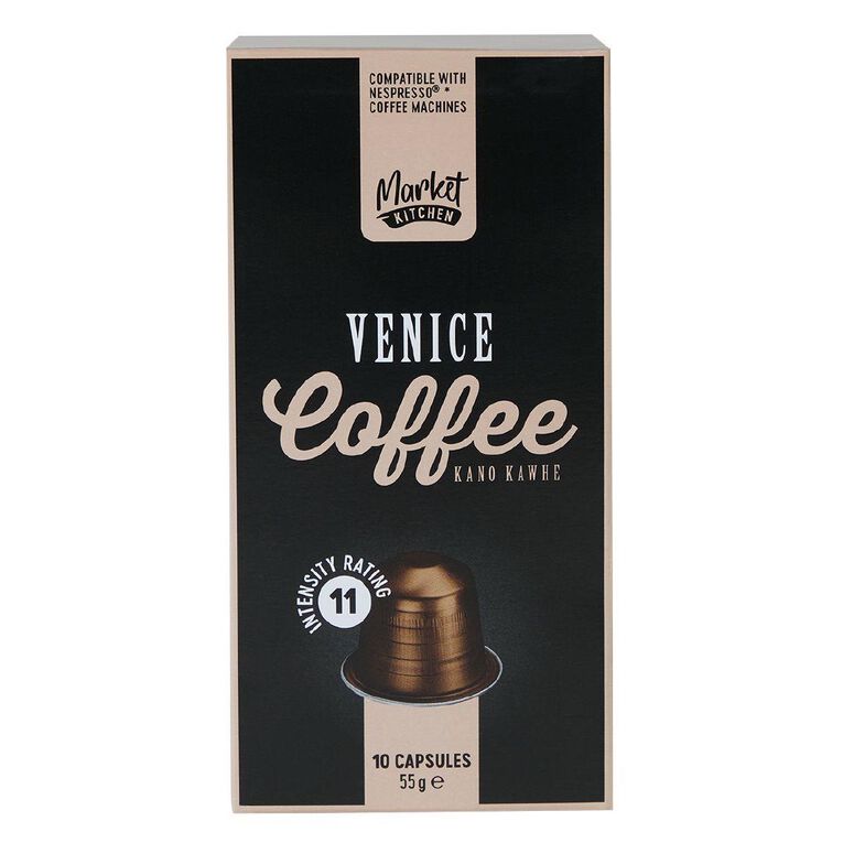 Market Kitchen Coffee Capsule Venice 10 Pack
