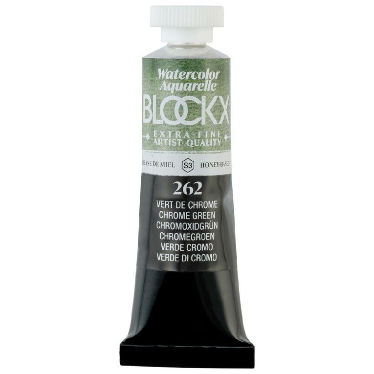 BLOCKX Watercolour Tube 15ml S3 262 Chrome Green