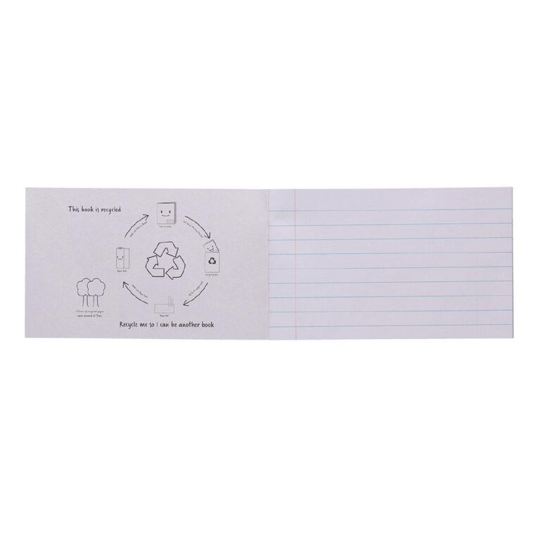 WS Exercise Book 1F2 12mm 24 Leaf Purple