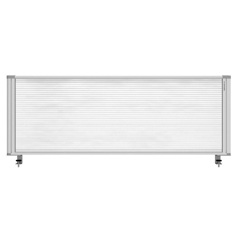 Boyd Visuals Desk Mounted Partition 1160W Polycarbonate