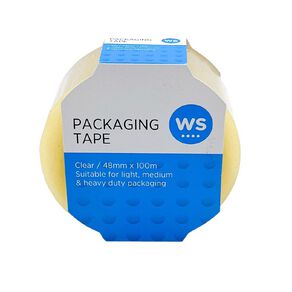 WS Packaging Tape Clear 48mm X 100m