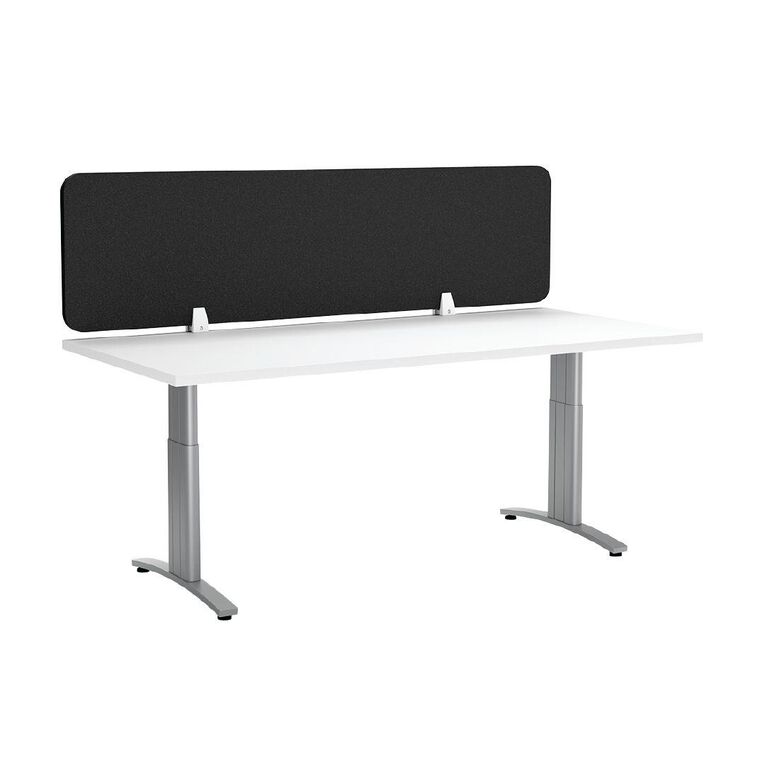 Boyd Visuals Desk Screen Black 1200mm