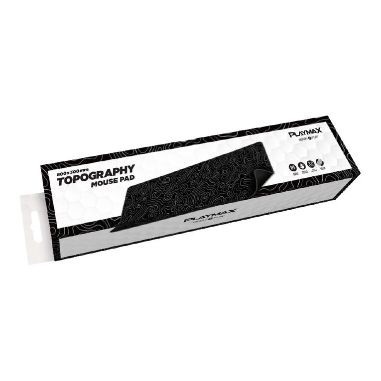 Playmax Topography X2 Mouse Mat Black