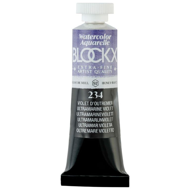 BLOCKX Watercolour Tube 15ml S2 234 Ultramarine Violet