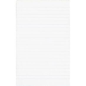 WS Topless Pad 7mm 50 Sheets 127mm x 201mm White